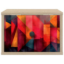 vidaXL Fali éjjeli szekrény HEESCH 2 db Sonoma Tölgy 36 x 33 x 25 cm