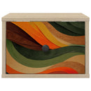 vidaXL Fali éjjeli szekrény BONN 2 db Sonoma Tölgy 36 x 33 x 25 cm