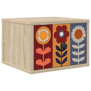 vidaXL Fali éjjeli szekrény ESSEN Sonoma Tölgy 36 x 33 x 25 cm