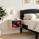 vidaXL Fali éjjeli szekrény KIEL 2 db Sonoma Tölgy 36 x 33 x 25 cm