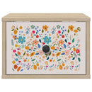 vidaXL Fali éjjeli szekrény MAINZ 2 db Sonoma Tölgy 36 x 33 x 25 cm