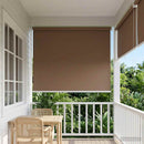 vidaXL Kültéri roló árnyékoló UV védelem Tópszínű 85 x 230 cm (Sz x M)
