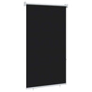 vidaXL Kültéri roló árnyékoló UV védelem Fekete 65 x 140 cm (Sz x K)