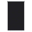vidaXL Kültéri roló árnyékoló UV védelem Fekete 65 x 140 cm (Sz x K)