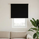 vidaXL Kültéri roló árnyékoló UV védelem Fekete 105 x 140 cm (Sz x M)