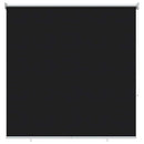 vidaXL Kültéri roló árnyékoló UV védelem Fekete 125 x 140 cm (Sz x M)