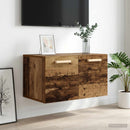 vidaXL Fali Szekrény Antik fa 60 x 36,5 x 35 cm Szerelt Fa