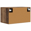 vidaXL Fali Szekrény Antik fa 60 x 36,5 x 35 cm Szerelt Fa
