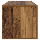 vidaXL Fali Szekrény Antik fa 60 x 36,5 x 35 cm Szerelt Fa