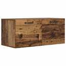 vidaXL Fali Szekrény Falra szerelhető Antik fa 80 x 36,5 x 35 cm