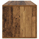 vidaXL Fali Szekrény Antik fa 100 x 36,5 x 35 cm Szerelt Fa