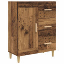 vidaXL Széf Antik Fa 69,5 x 34 x 90 cm Szerelt Fa