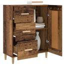 vidaXL Széf Antik Fa 69,5 x 34 x 90 cm Szerelt Fa