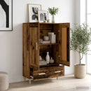 vidaXL Magasfiú Antik Fa 70 x 31 x 115 cm Szerelt Fa