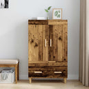 vidaXL Magasfiú Antik Fa 70 x 31 x 115 cm Szerelt Fa