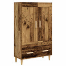 vidaXL Magasfiú Antik Fa 70 x 31 x 115 cm Szerelt Fa