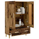 vidaXL Magasfiú Antik Fa 70 x 31 x 115 cm Szerelt Fa