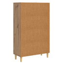 vidaXL Magasfiú Kézműves Tölgy 70 x 31 x 115 cm Szerelt Fa