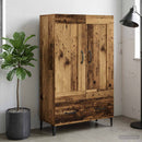 vidaXL Magasfiú Antik Fa 70 x 31 x 115 cm Szerelt Fa