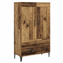 vidaXL Magasfiú Antik Fa 70 x 31 x 115 cm Szerelt Fa