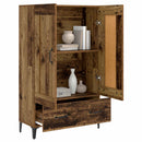 vidaXL Magasfiú Antik Fa 70 x 31 x 115 cm Szerelt Fa