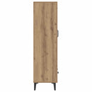 vidaXL Magasfiú Kézműves Tölgy 70 x 31 x 115 cm Szerelt Fa