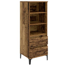 vidaXL Magasfiú Antik Fa 40 x 36 x 110 cm Szerelt Fa