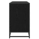 vidaXL Fiókos szekrény 3-Fiók Fekete tölgy 70 x 41 x 70 cm Szerelt Fa