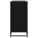 vidaXL Fiókos szekrény 4-Fiók Fekete tölgy 70 x 41 x 83,5 cm