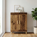 vidaXL Széf Antik Fa 69,5 x 34 x 90 cm Szerelt Fa
