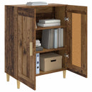 vidaXL Széf Antik Fa 69,5 x 34 x 90 cm Szerelt Fa