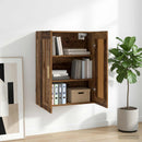 vidaXL Fali Szekrény Falra szerelhető Antik fa 69,5 x 34 x 90 cm