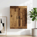 vidaXL Fali Szekrény Antik Fa 69,5 x 34 x 90 cm Szerelt Fa