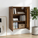 vidaXL Fali Szekrény Antik Fa 69,5 x 34 x 90 cm Szerelt Fa