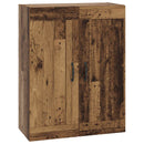vidaXL Fali Szekrény Antik Fa 69,5 x 34 x 90 cm Szerelt Fa
