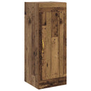 vidaXL Fali Szekrény Antik Fa 34,5 x 34 x 90 cm Szerelt Fa