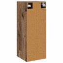 vidaXL Fali Szekrény Antik Fa 34,5 x 34 x 90 cm Szerelt Fa