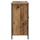 vidaXL Széf Antik Fa 100 x 35 x 70 cm Szerelt Fa