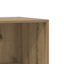 vidaXL Ruhásszekrény polcokkal Kézműves tölgy 77 x 48 x 102 cm PB