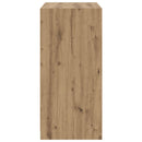 vidaXL Ruhásszekrény polcokkal Kézműves tölgy 77 x 48 x 102 cm PB