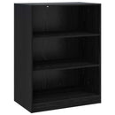 vidaXL Ruhásszekrény Fekete tölgy 77 x 48 x 102 cm Szerelt Fa