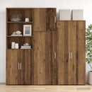 vidaXL Fali Szekrény Antik fa 40 x 42,5 x 40 cm PB