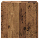 vidaXL Fali Szekrény Antik fa 40 x 42,5 x 40 cm PB