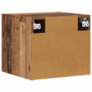 vidaXL Fali Szekrény Antik Fa 45 x 42,5 x 40 cm Szerelt Fa