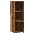 vidaXL Széf Antik Fa 30 x 41 x 93 cm Szerelt Fa