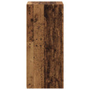 vidaXL Széf Antik Fa 30 x 41 x 93 cm Szerelt Fa