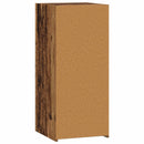 vidaXL Széf Antik Fa 40 x 41 x 93 cm Szerelt Fa