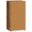 vidaXL Széf Antik Fa 50 x 41 x 93 cm Szerelt Fa