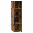 vidaXL Magasfiú Antik Fa 30 x 41 x 124 cm Szerelt Fa