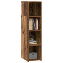vidaXL Magasfiú Antik Fa 30 x 41 x 124 cm Szerelt Fa